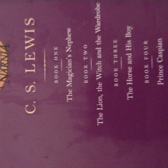 The Chronicles of Narnia lion the witch and the wardrobe book by cw Lewis - Picture 4 of 6